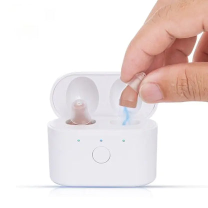 A.I. Wave Elite: Crystal-Clear Sound, Effortlessly Rechargeable Sound Enhancing Earbuds