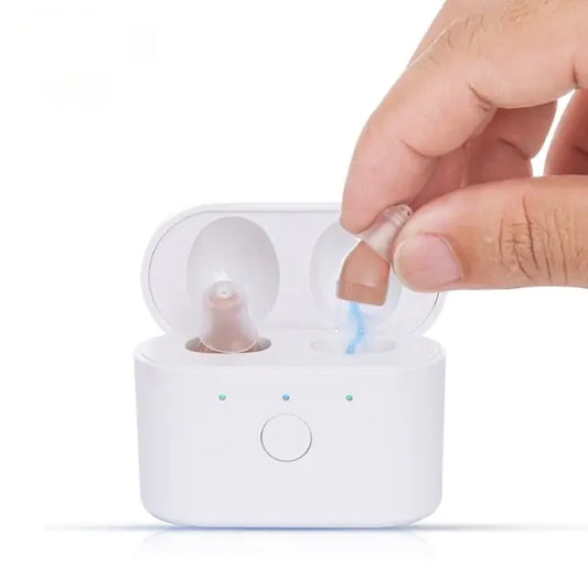 A.I. Wave Elite: Crystal-Clear Sound, Effortlessly Rechargeable Sound Enhancing Earbuds